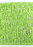 light dance fringe lime green, 30cm