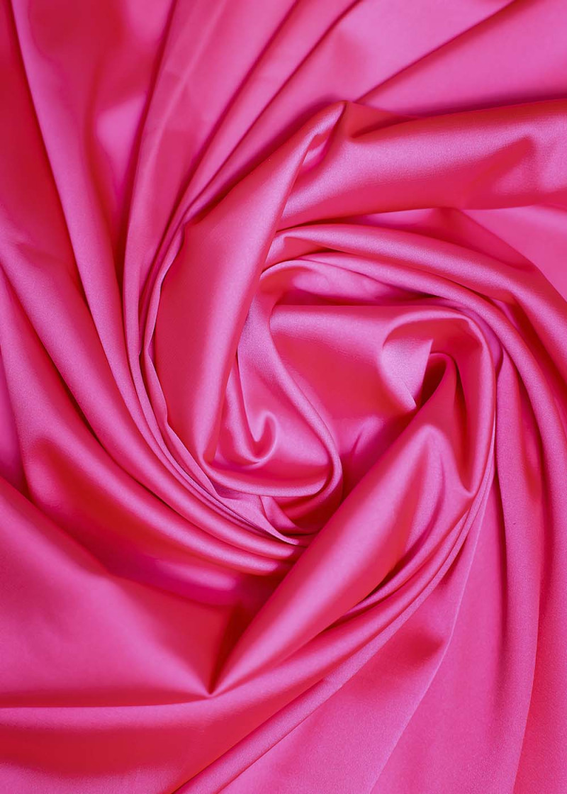 Stretch satin 100%polyester, fuchsia, 1.2m