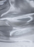 Crystal Organza 100%polyester, silver, 1.5m