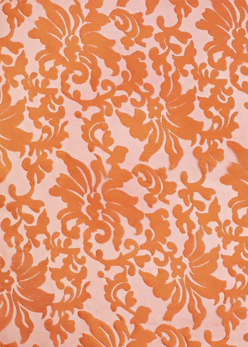 Organza ROSA 100%nylon, orange, 1.3m