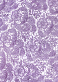 Guipure lace ABBY 100%polyester, currant, 1.2m