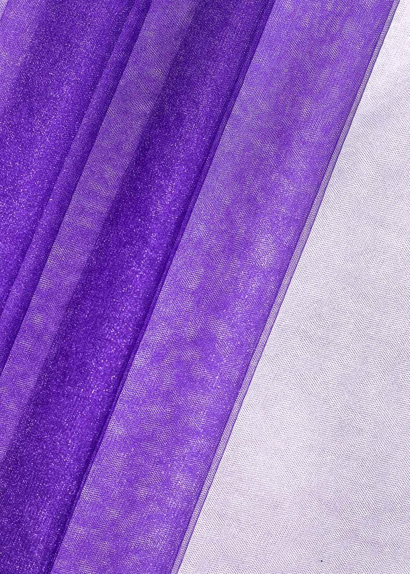 Soft tulle 100%nylon, dark violet, 1.6m