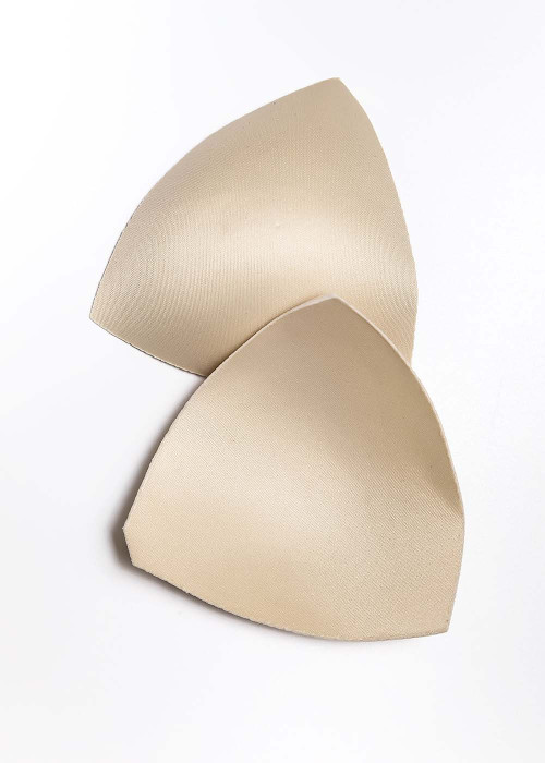 Bra cup triangle 80%polyamide, 20%elastane, nude, B