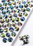 Sew on rhinestones Elizabeth RIVOLI 10 Jet