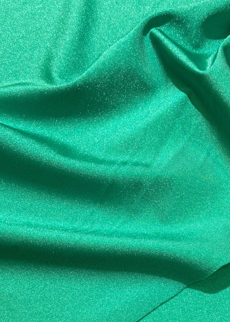 Lustre Lycra 90%polyamide, 10%elastane, jade, 1.6m