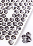 Sew on rhinestones Elizabeth RIVOLI 10 Black Diamond