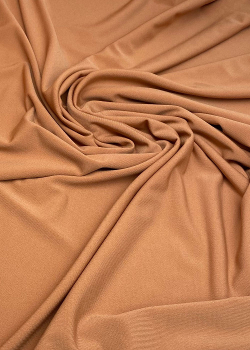 Crepe CHRISANE CLOVER 90%polyester, 10%elastane, Cappuccino (CC), 1.5m